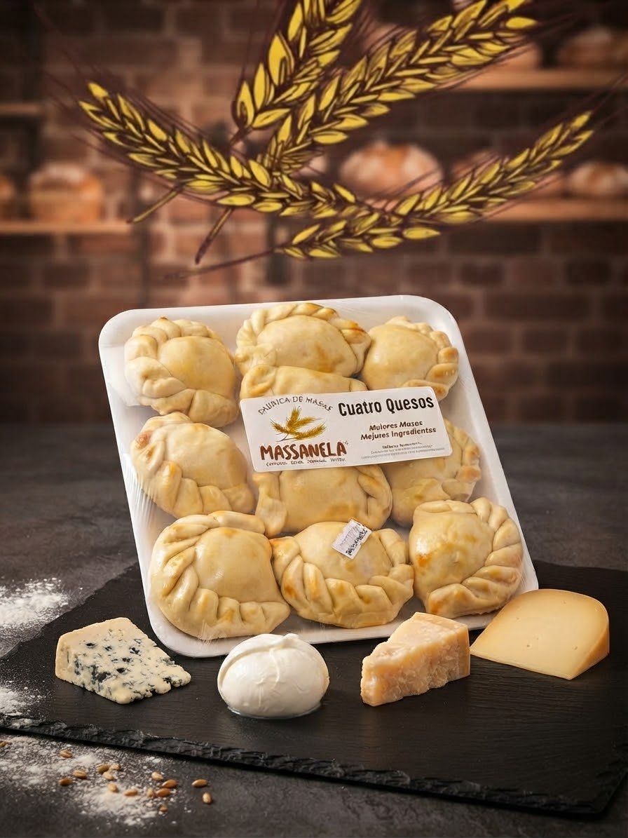 Empanadas de Cóctel Cuatro Quesos – Empanadas de Cóctel Massanela