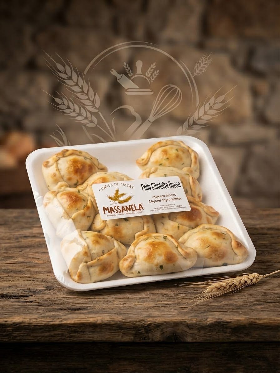 Empanadas de Cóctel Pollo Ciboulette Queso – Empanadas de Cóctel Massanela